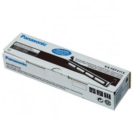 Papírenské zboží - Panasonic originální toner KX-FAT411X, black, 2000str., Panasonic KX-MB2000, 2010, 2025,