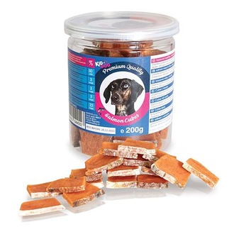 Papírenské zboží - KIDDOG lososové masíčko v plátku - PREMIUM QUALITY 200 g dóza 