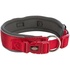 Papírenské zboží - PREMIUM-Halsband extra breit, rot/graphit M-L: 40-48 cm/40 mm