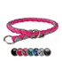 Papírenské zboží - CAVO Rundhalsband „Stop pulling“ – fuchsia/graphit L:47-55cm/18mm