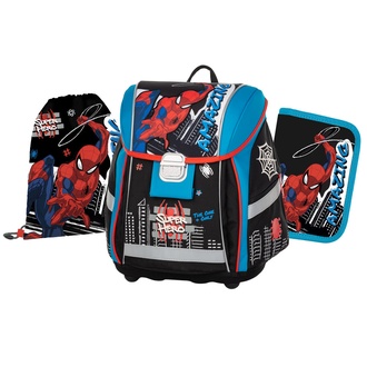 Papírenské zboží - Školní set 3ks PREMIUM LIGHT Spiderman