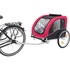 Papírenské zboží - Hundekinderwagen für ein Fahrrad L 75 x 86 x 80/145 cm, Belastbarkeit max. 30 kg