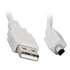 Papírenské zboží - USB Kabel (2.0), USB A M - 4-pin M, 1.8m, schwarz, Logo, Blister, MITSUMI