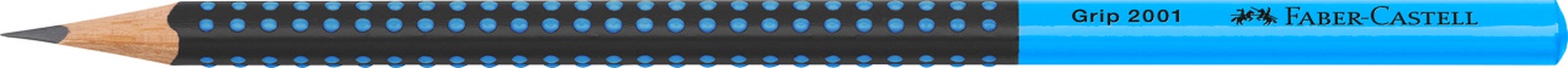 Papírenské zboží - Graphitstift Grip Two Tone, blau / schwarz, Faber-Castell 517010