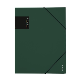 Papírenské zboží - Sloha s gumou A4 PP VERDE zelená