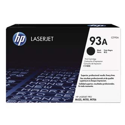 Papírenské zboží - HP originální toner CZ192A, black, 12000str., HP 93A, HP LaserJet Pro M435nw, O