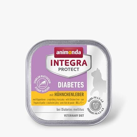 Papírenské zboží - INTEGRA PROTECT Diabet adult s kuřecími játry pro kočky 100 g