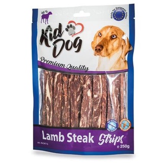 Papírenské zboží - KIDDOG jehněčí steak v proužku 12/0,8 cm 250 g 